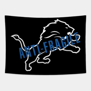 Dan Campbell Anti Fragile Detroit Grit Grit Tapestry