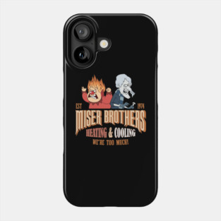Miser Brothers Heating And Cooling Phone Case