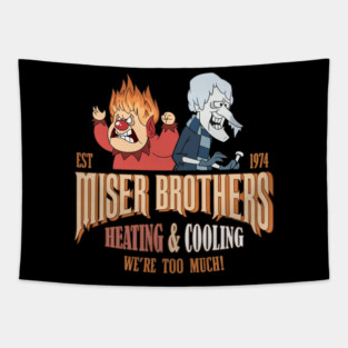 Miser Brothers Heating And Cooling Tapestry