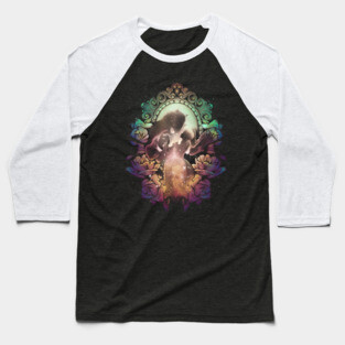 Enchanted Rose Baseball T-Shirt