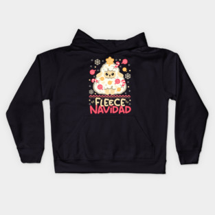 Fleece navidad ugly christmas sweater Kids Hoodie