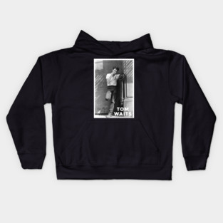 Tom Waits Music Icon Kids Hoodie
