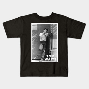 Tom Waits Music Icon Kids T-Shirt