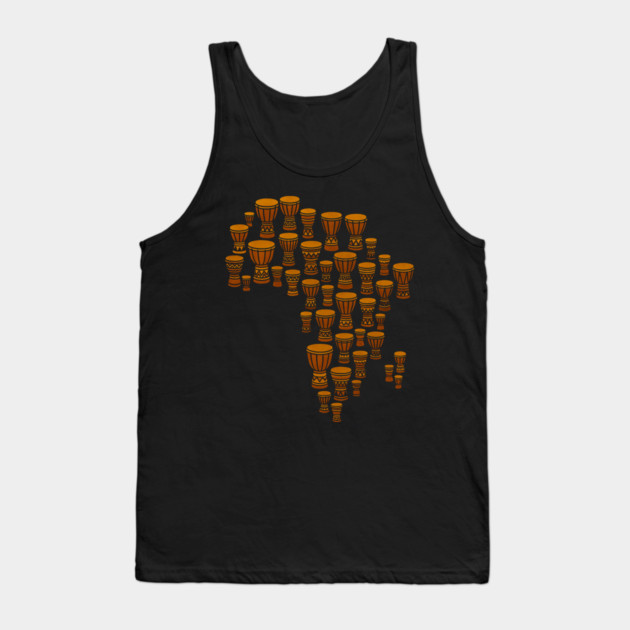 Africa Drums Tank Top by Adwoa's Store