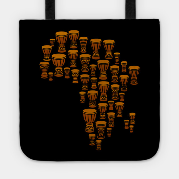 Africa Drums Tote by Adwoa's Store