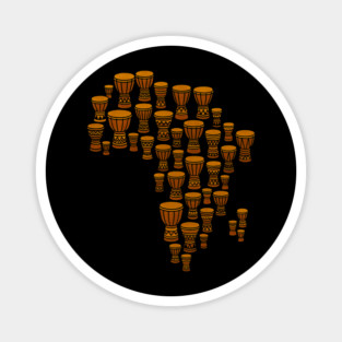Africa Drums Magnet