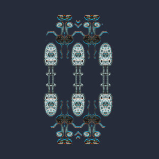 Deconstructed Cyclopian Surreal Cartoon Design T-Shirt