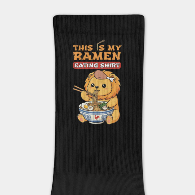 This Is My Ramen Eating Shirt – Lion Edition by Designed By Marty