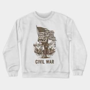 Civil war Crewneck Sweatshirt
