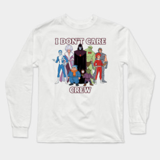 The I Don’t Care Crew Long Sleeve T-Shirt