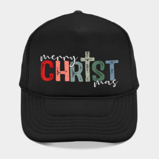 Merry CHRISTmas Christian Faith Hat