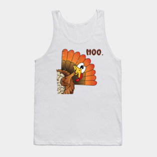 Turkey Moo Tank Top