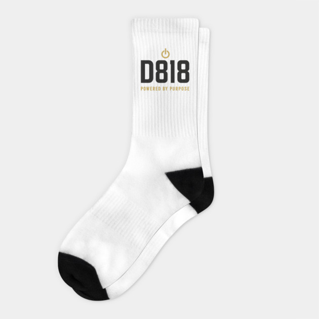 Deuteronomy 8 18 D818 Powered By Purpose Socks by Melanie 's Store 2