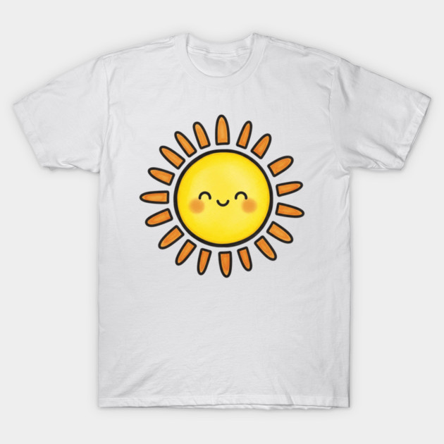 Cute Sun T-Shirt by OUTFITPAW