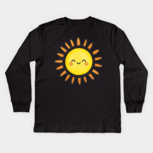 Cute Sun Kids Long Sleeve T-Shirt