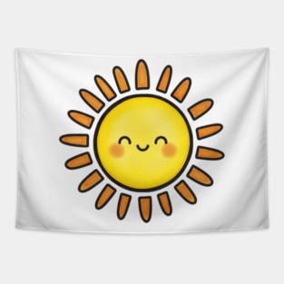 Cute Sun Tapestry