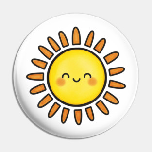 Cute Sun Pin