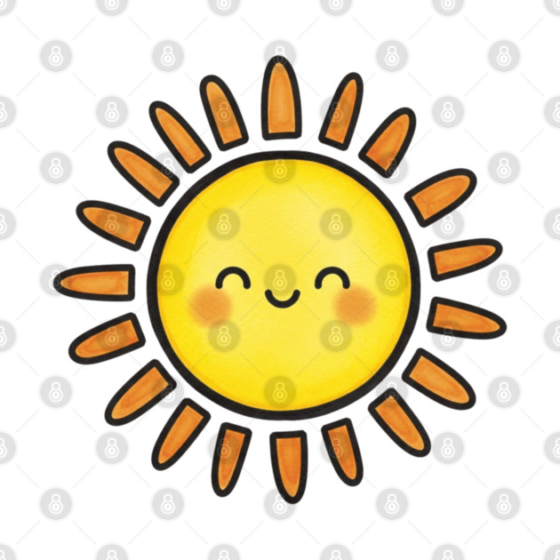 Cute Sun by OUTFITPAW