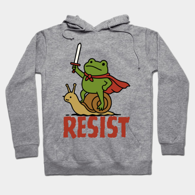 Medieval Resist Frog Hoodie by The WYLD Tribe