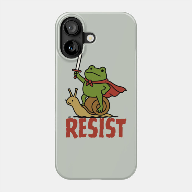 Medieval Resist Frog Phone Case by The WYLD Tribe