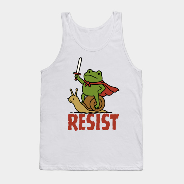 Medieval Resist Frog Tank Top by The WYLD Tribe