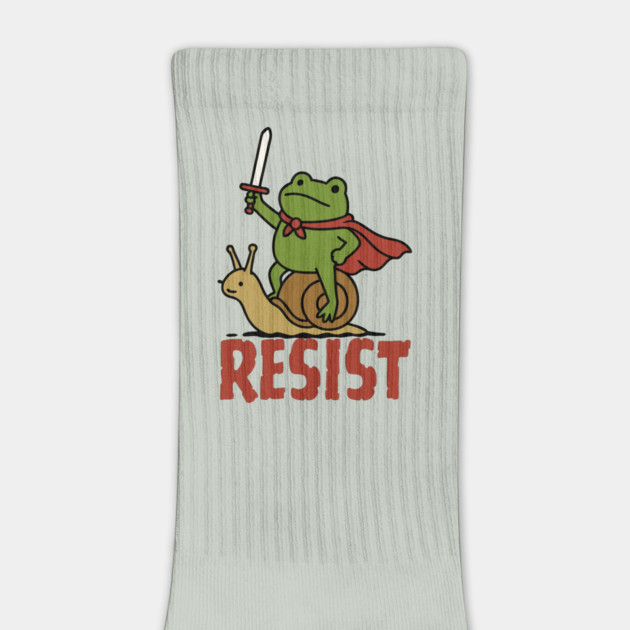 Medieval Resist Frog by The WYLD Tribe