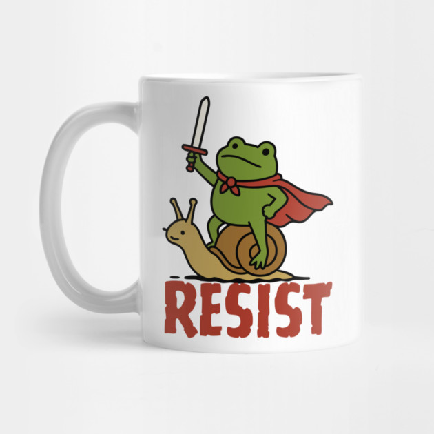 Medieval Resist Frog by The WYLD Tribe