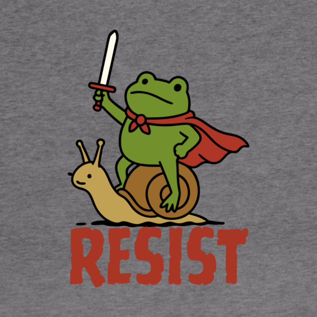 Medieval Resist Frog by The WYLD Tribe