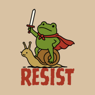 Medieval Resist Frog T-Shirt
