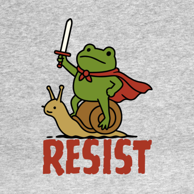 Medieval Resist Frog by The WYLD Tribe