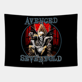 Avenged Sevenfold Angel Warrior T-Shirt A7X Heavy Metal Art Tapestry