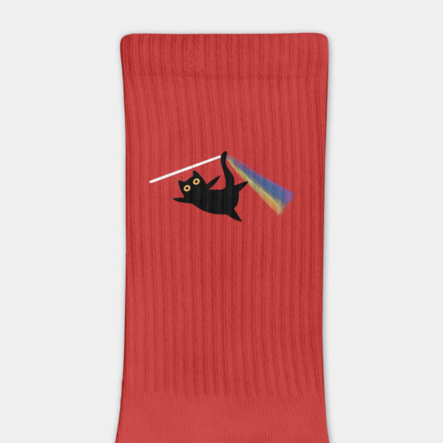 Cat Prism Light Refraction by The WYLD Tribe