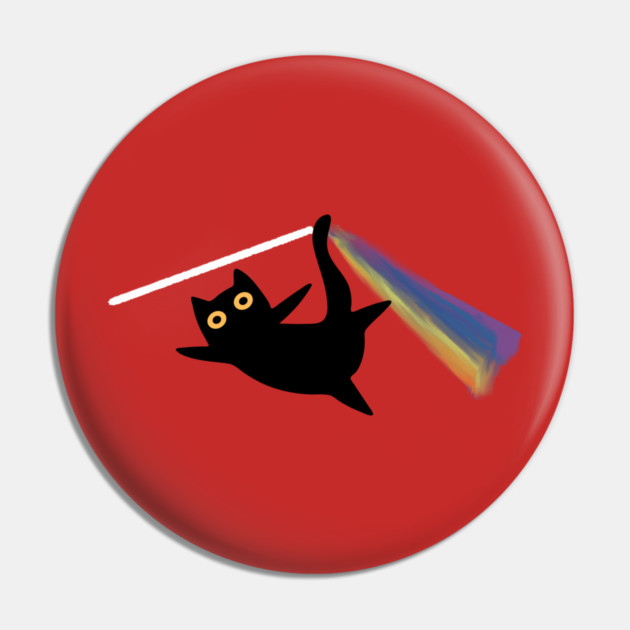 Cat Prism Light Refraction Pin by The WYLD Tribe
