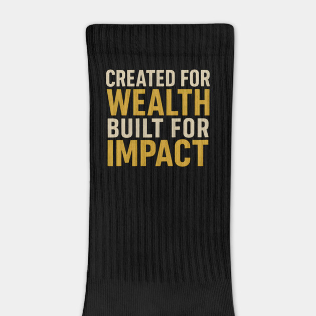 Created For Wealth Built For Impact by Melanie 's Store 2