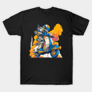 Vespa 2 motorcycle T-Shirt