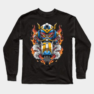 Vespa  motorcycle Long Sleeve T-Shirt