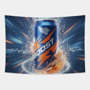Electric Energy Burst Tapestry