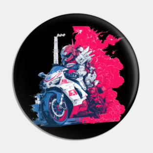 Peugeot 1 motorcycle Pin