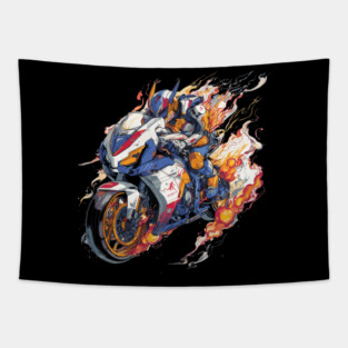 Peugeot 3 motorcycle Tapestry