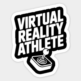 Virtual Reality Athlete Sticker
