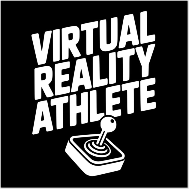 Virtual Reality Athlete Wall Art by Frank Ring