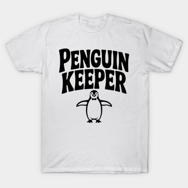 Penguin Keeper T-Shirt by Frank Ring