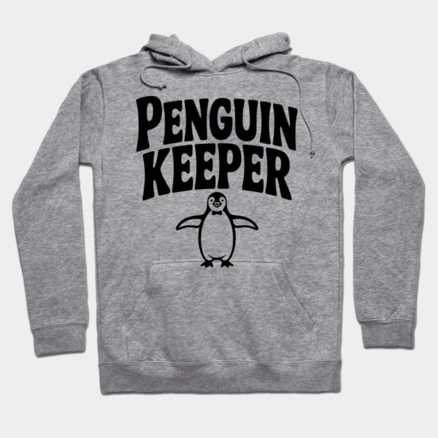 Penguin Keeper Hoodie by Frank Ring