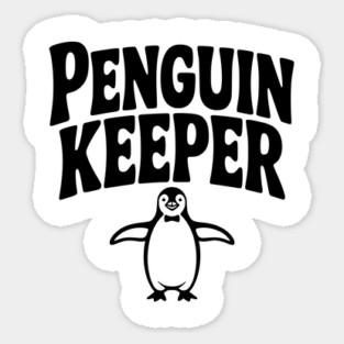 Penguin Keeper Sticker