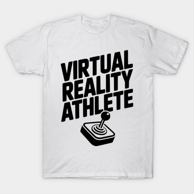 Virtual Reality Athlete T-Shirt by Frank Ring