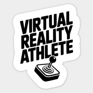 Virtual Reality Athlete Sticker