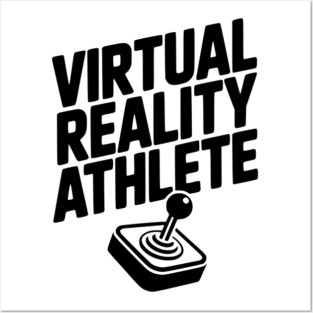 Virtual Reality Athlete Posters and Art