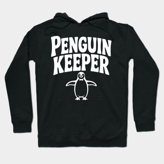 Penguin Keeper Hoodie by Frank Ring