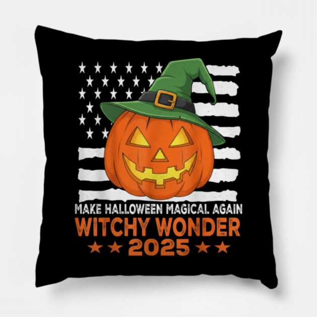 Halloween-2025 Pillow by Creatifly Graphic Tees