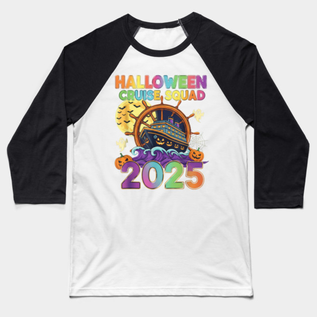 Halloween-2025 Baseball T-Shirt by Creatifly Graphic Tees